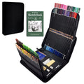 42/73/146 Pack Drawing Sketching Set, with 3-Color Sketchbook, Graphite, Charcoal Pencil, Ideal for Shading, Blending