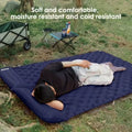 Foldable Outdoor Camping Inflatable Mattress - Warm, Ultra-Wide, Thick, Ultra-Light - Double-Use for Indoor Sleeping,